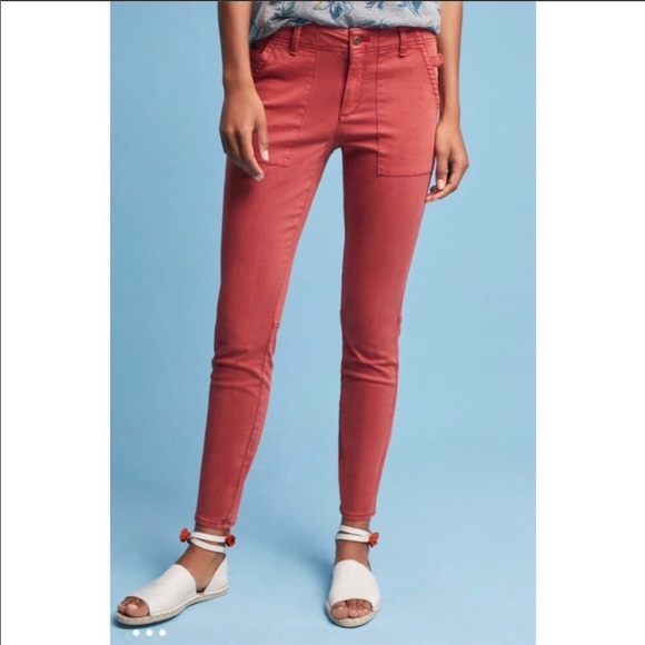 Anthropologie Pants - ANTHRO HEI HEI Slim Utility Pants Size 29 Tall